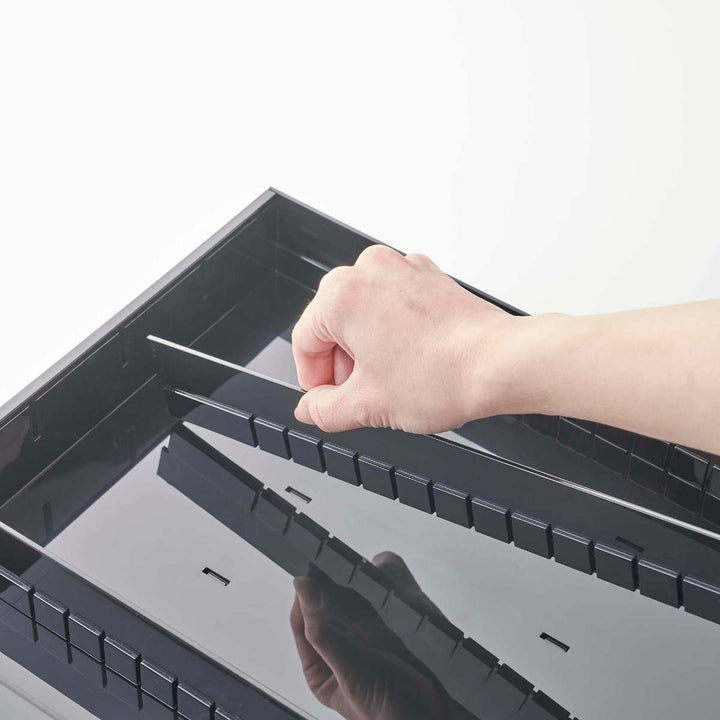 tower立体横伸縮カトラリーケース