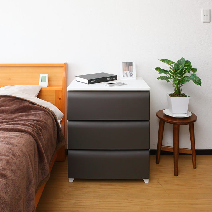 チェスト3段幅54cmノーデュスワイドプラスチック