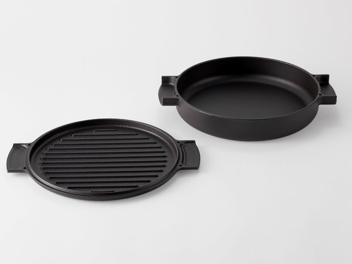 両手鍋23cmIH対応ovject鋳物ホーロー両手鍋日本製