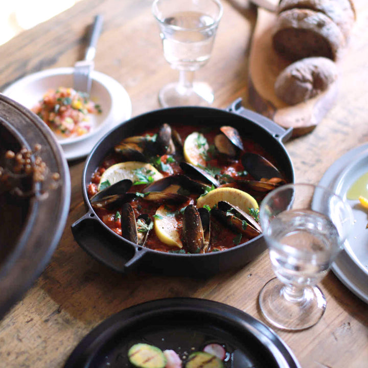 両手鍋23cmIH対応ovject鋳物ホーロー両手鍋日本製