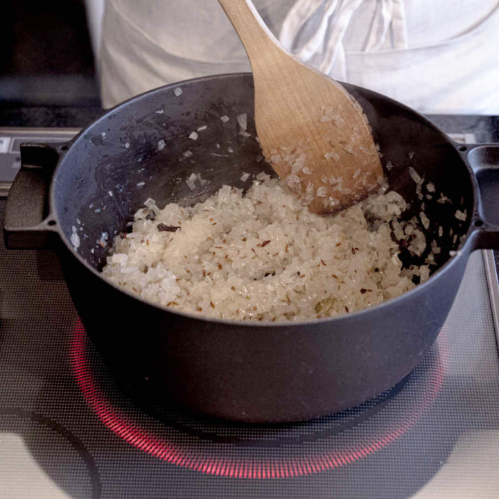 両手鍋23cm深型IH対応ovject鋳物ホーロー両手鍋日本製