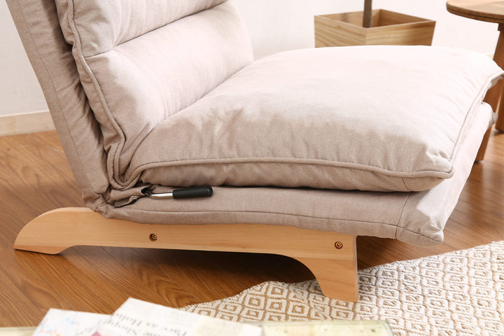 ソファリクライニング一人掛け幅70cmクッション