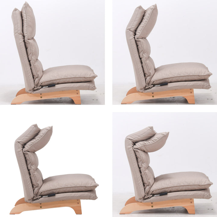 ソファリクライニング一人掛け幅70cmクッション