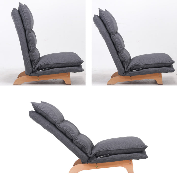 ソファリクライニング一人掛け幅70cmクッション