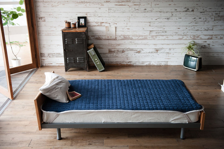 敷パッドシングルエアリーパイルパイル地FabtheHome