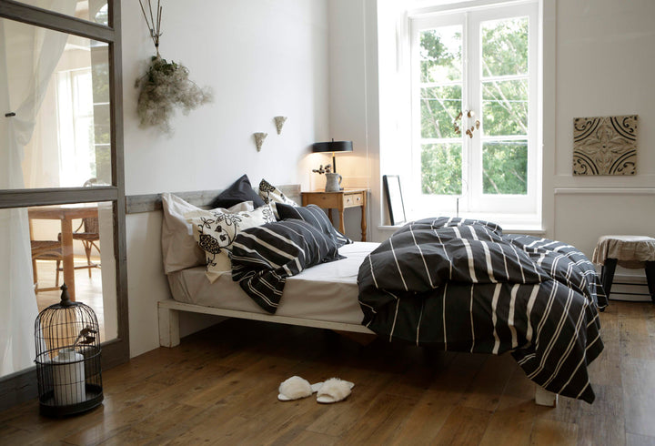 掛け布団カバーFabtheHomeダブルゼブラノ綿100％