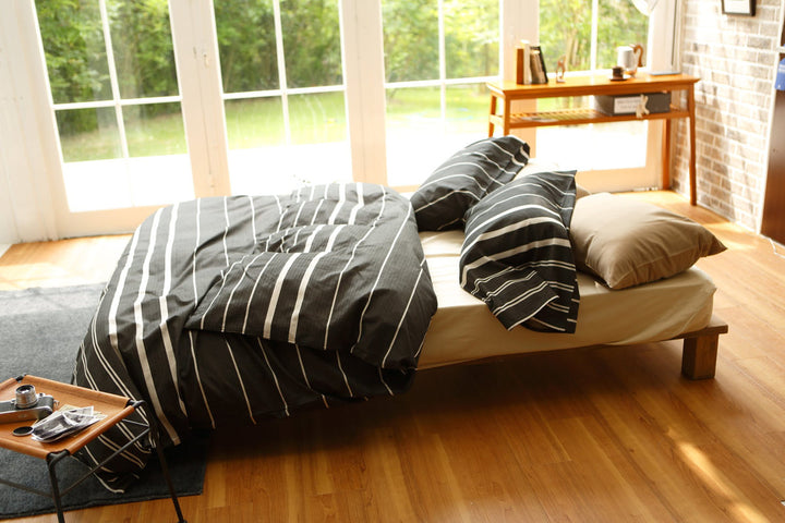 掛け布団カバーFabtheHomeダブルゼブラノ綿100％