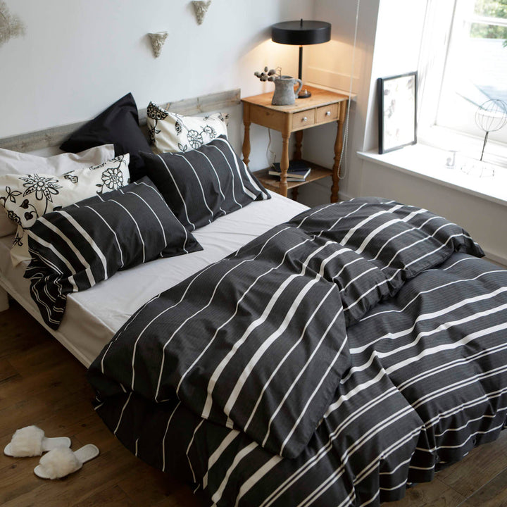 掛け布団カバーFabtheHomeダブルゼブラノ綿100％