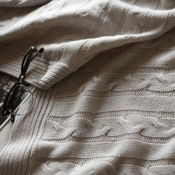 マルチカバーFabtheHome190×240cmLケーブルニット