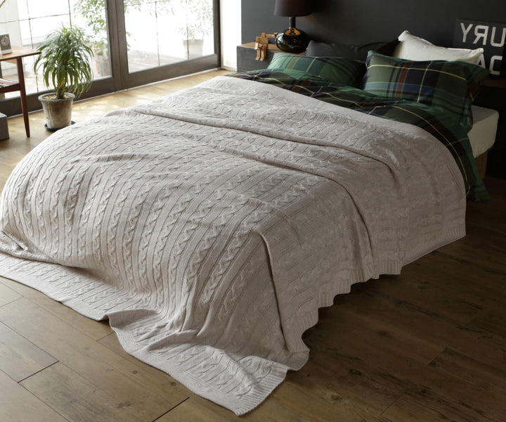 マルチカバーFabtheHome190×240cmLケーブルニット