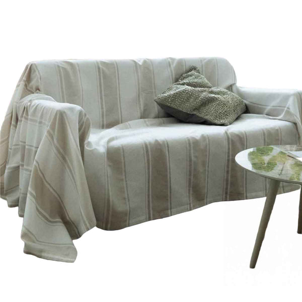 マルチカバーFabtheHome210×270cmLシックストライプ綿100％