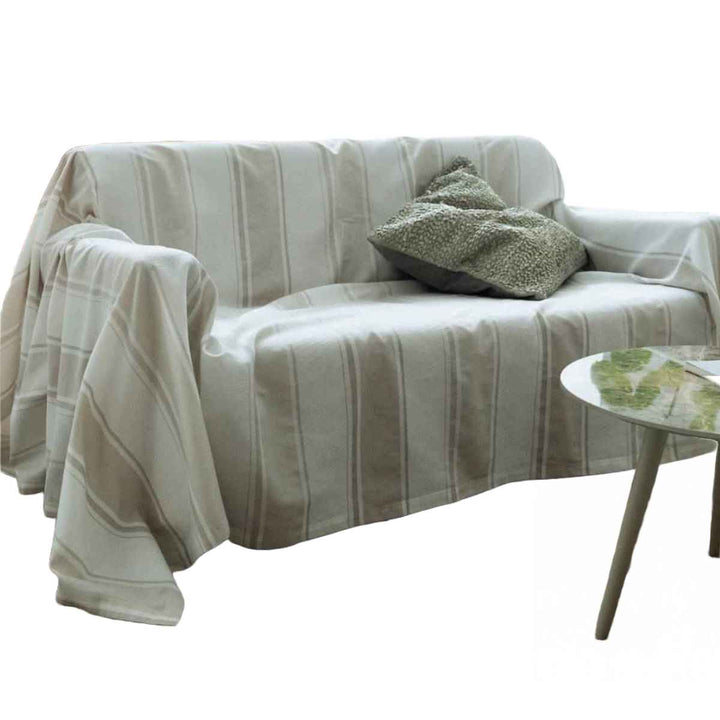 マルチカバーFabtheHome210×270cmLシックストライプ綿100％