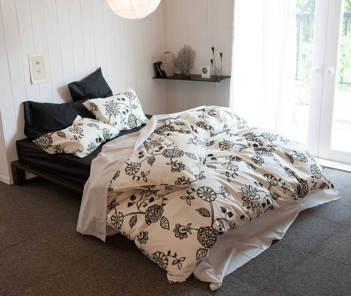 掛け布団カバーFabtheHomeダブルエイジア花柄綿100％