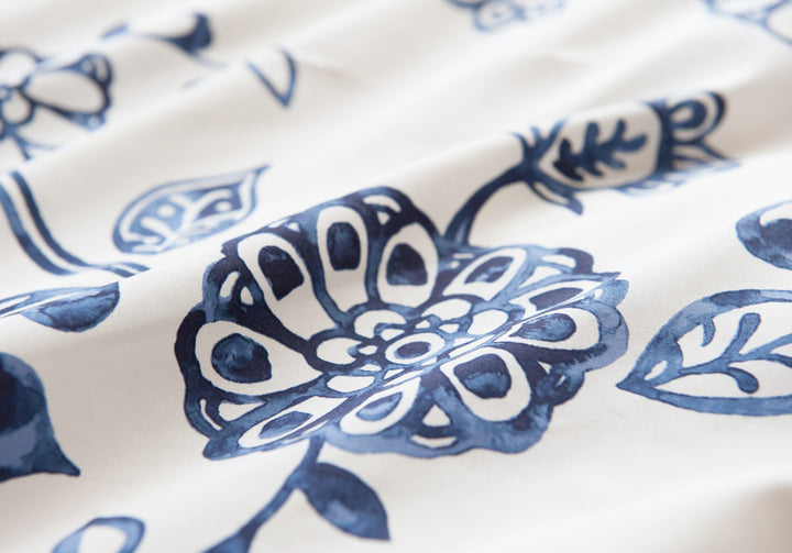 掛け布団カバーFabtheHomeダブルエイジア花柄綿100％