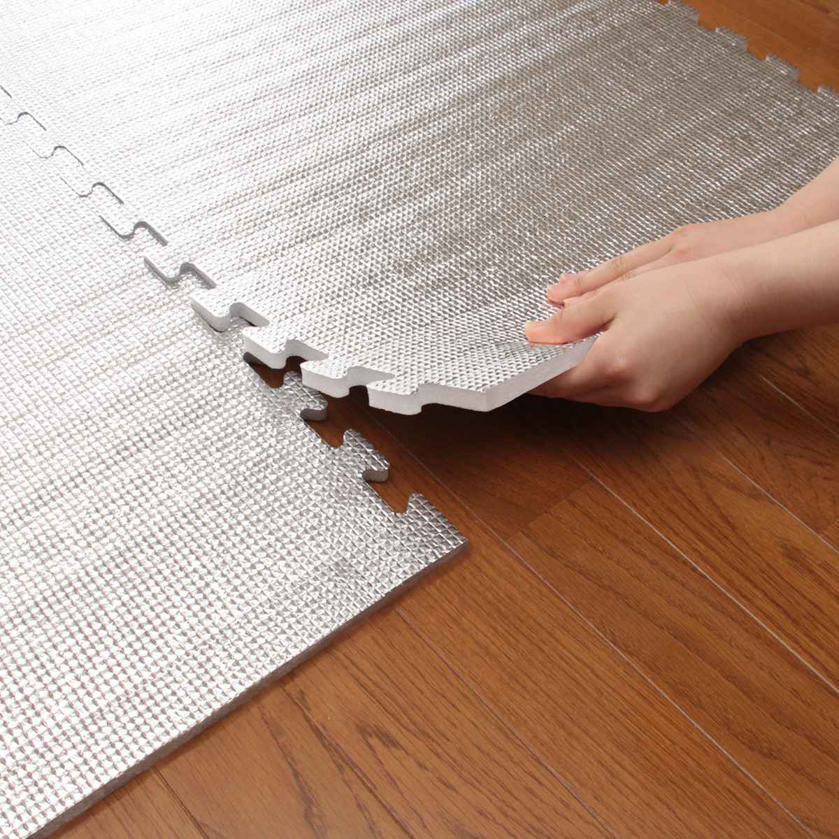 マット 保温シート 6枚入り 89×31cm 厚さ12mm つなげるジョイント