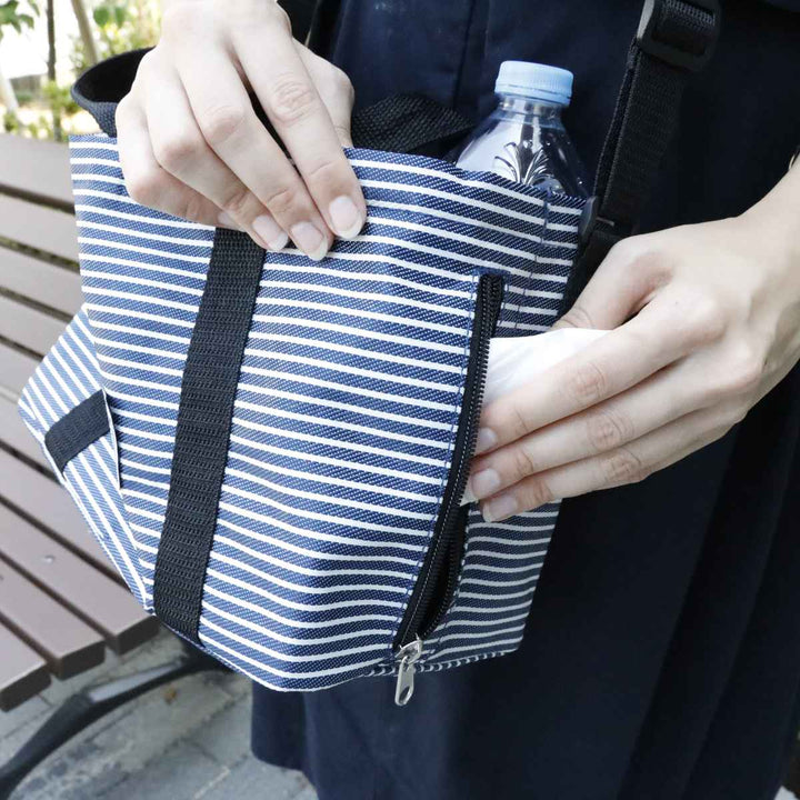 お散歩バッグヒッコリーhachi