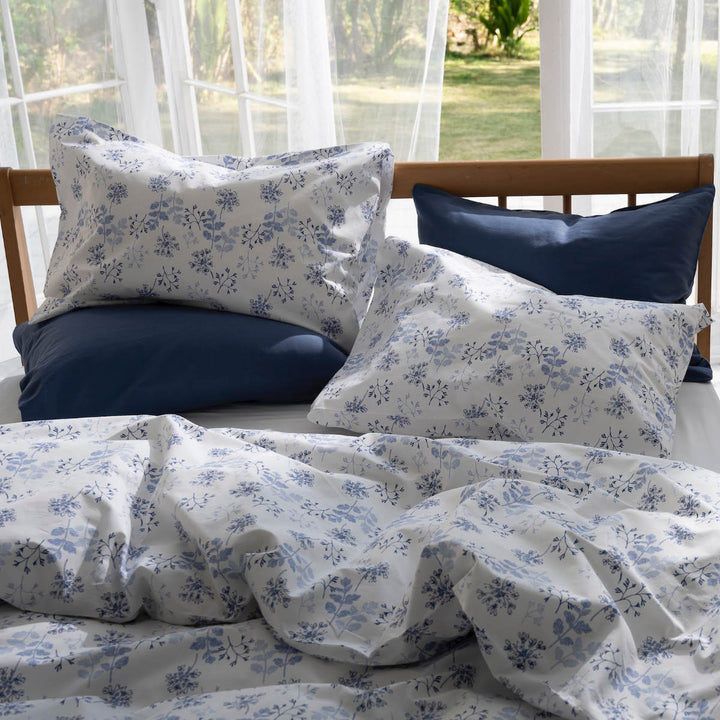 枕カバーFabtheHome43×63cm用ハーベスト花柄綿100％