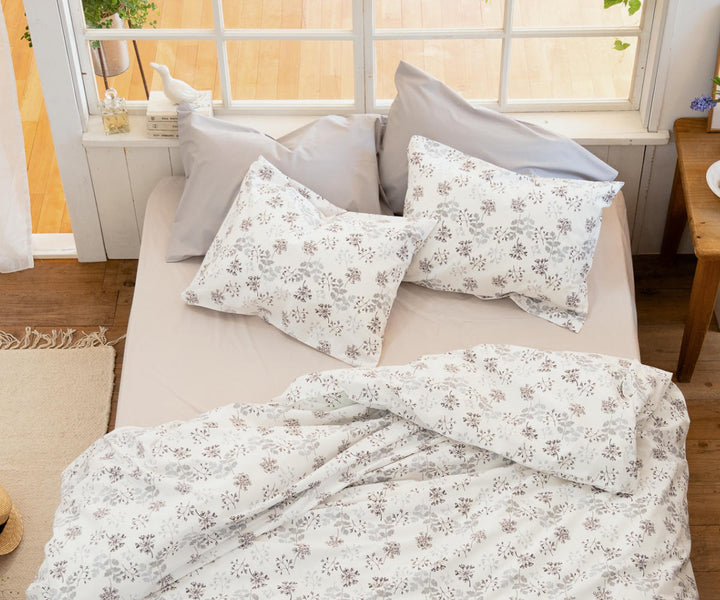 枕カバーFabtheHome43×63cm用ハーベスト花柄綿100％