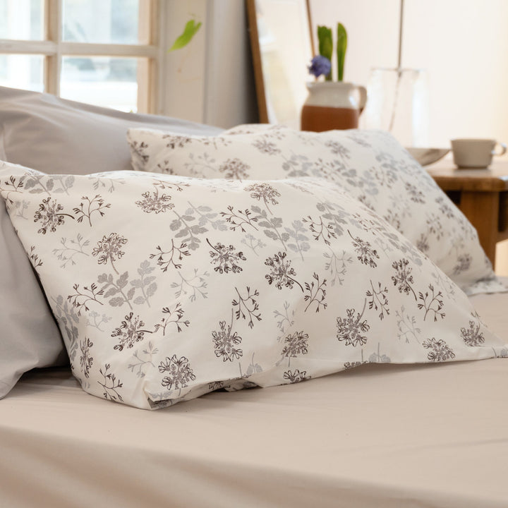 枕カバーFabtheHome43×63cm用ハーベスト花柄綿100％