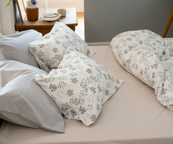 枕カバーFabtheHome43×63cm用ハーベスト花柄綿100％