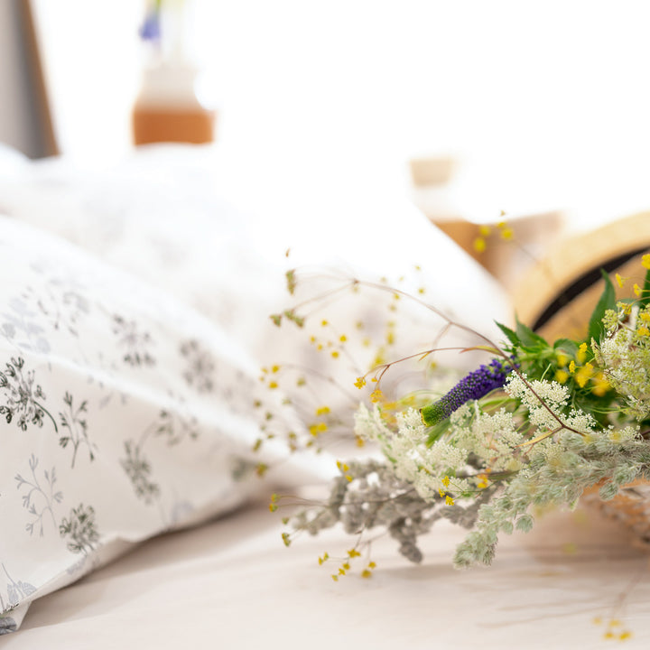 枕カバーFabtheHome43×63cm用ハーベスト花柄綿100％