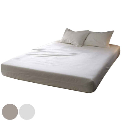 ボックスシーツ Fab the Home クイーン ファインコットン エジプシャン 綿100％