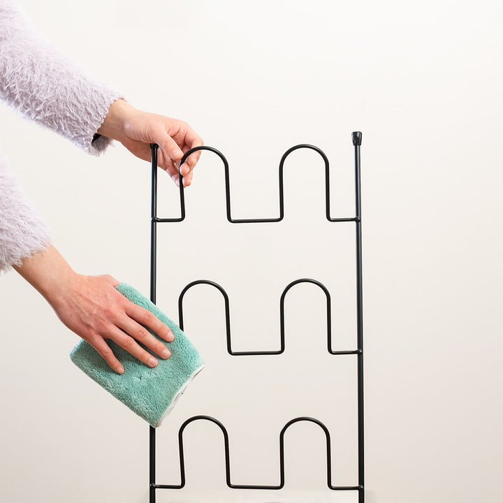 スリッパラック4足分ワイヤースチール