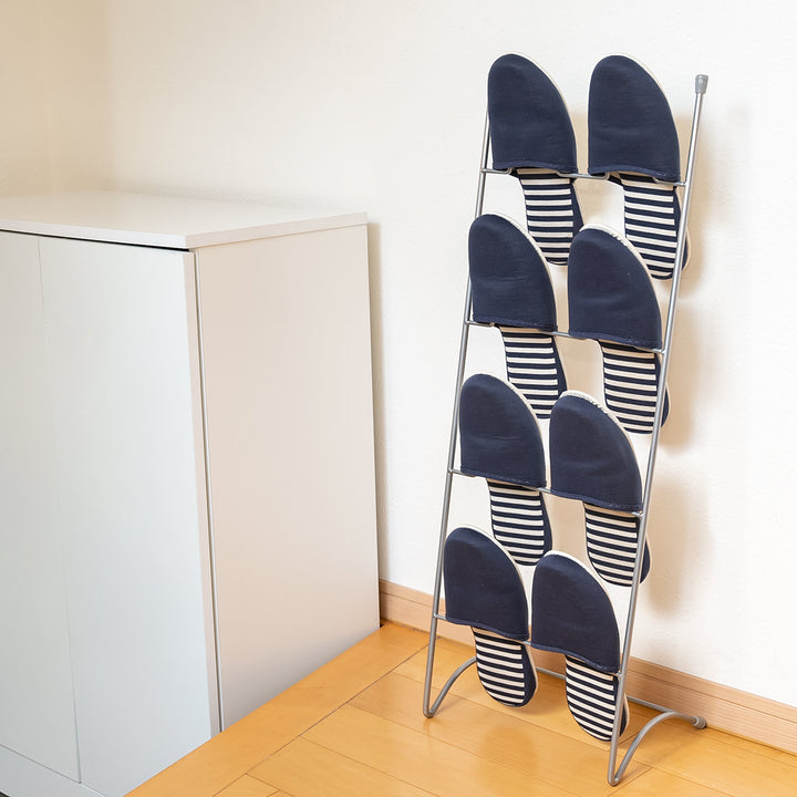 スリッパラック4足分ワイヤースチール