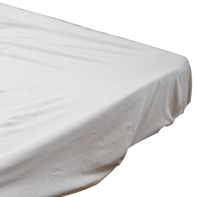 ボックスシーツ Fab the Home ワイドキング プレインニット 無地綿 100％