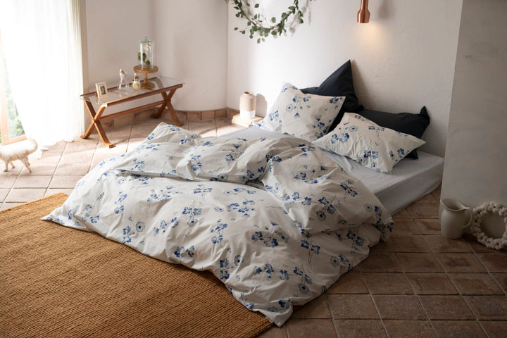 掛け布団カバーFabtheHomeダブルボタニカ綿100％