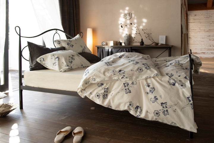 掛け布団カバーFabtheHomeダブルボタニカ綿100％