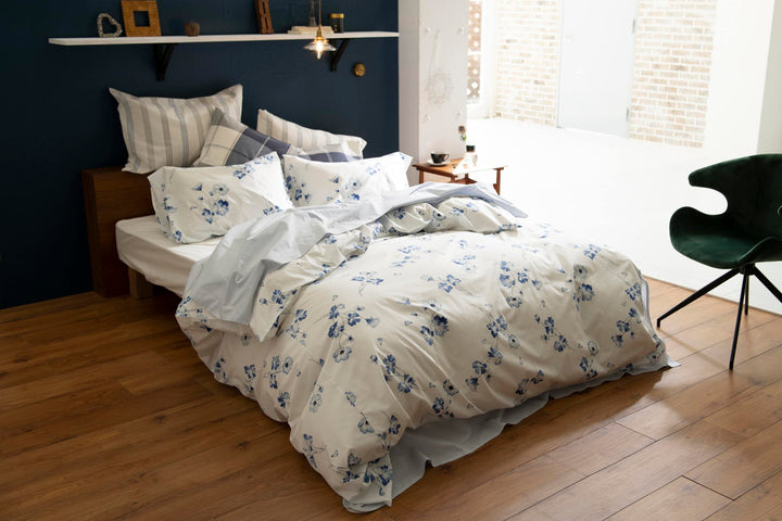 掛け布団カバーFabtheHomeダブルボタニカ綿100％