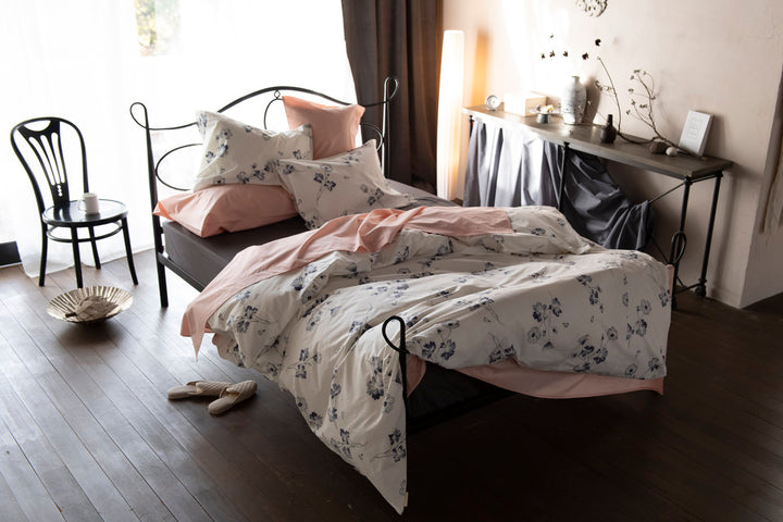 掛け布団カバーFabtheHomeダブルボタニカ綿100％