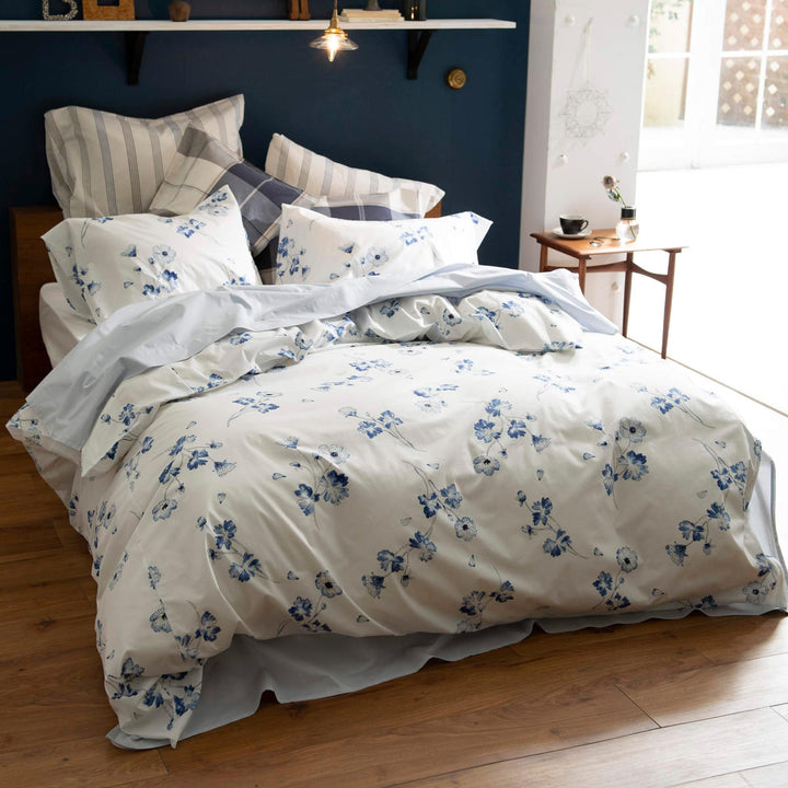 掛け布団カバーFabtheHomeダブルボタニカ綿100％