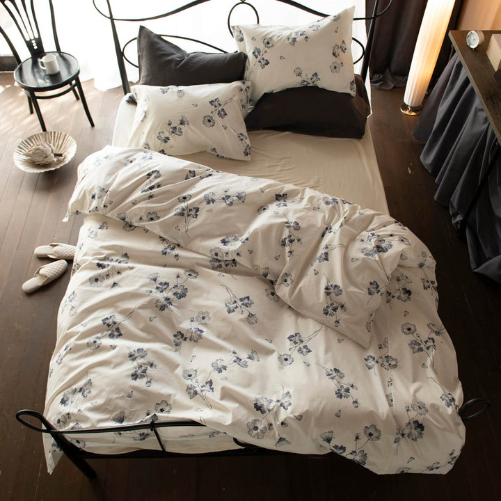 掛け布団カバーFabtheHomeダブルボタニカ綿100％