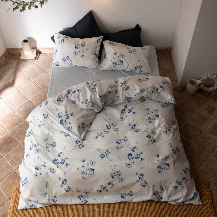 掛け布団カバーFabtheHomeダブルボタニカ綿100％