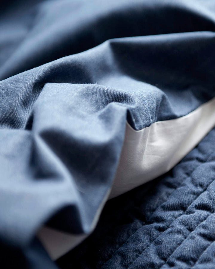 こたつ布団カバー200x240cm長方形綿100％デニム素材ライトデニムFabtheHome