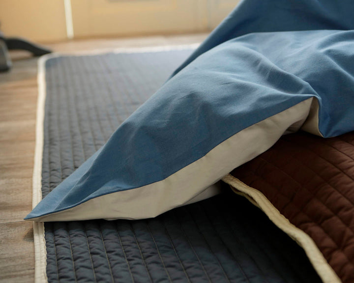 こたつ布団カバー200x200cm綿100％デニム素材ライトデニムFabtheHome