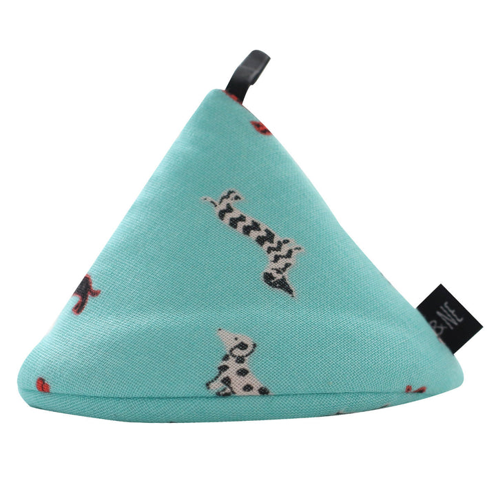 ＆NE鍋つかみ三角ダックス綿100％日本製紐つき