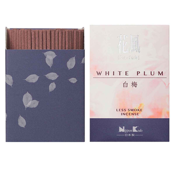 線香ミニサイズ75g花風白梅