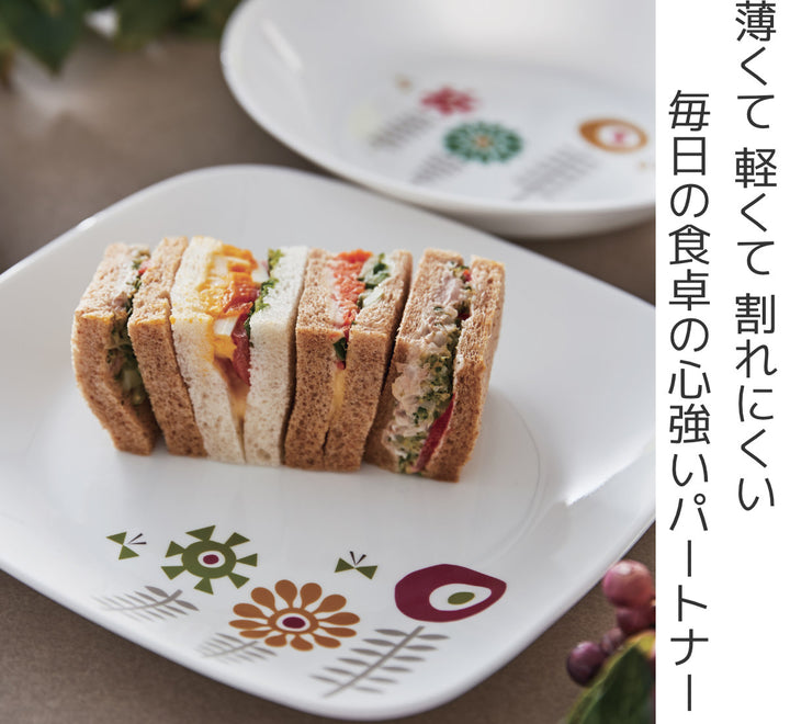 ランチプレート26cmCORELLEケイユクッカ強化ガラス