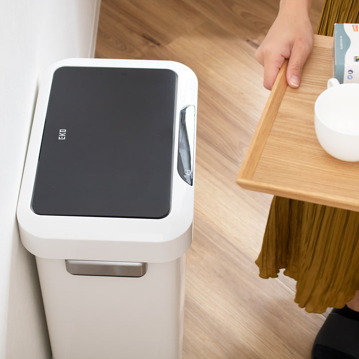 EKOゴミ箱45Lホライゾンセンサービンステンレス