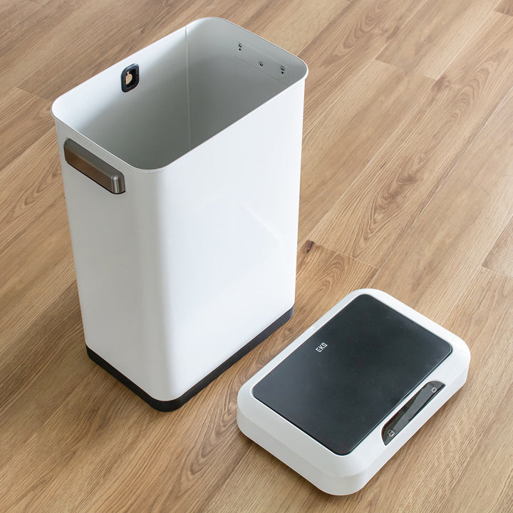 EKOゴミ箱45Lホライゾンセンサービンステンレス