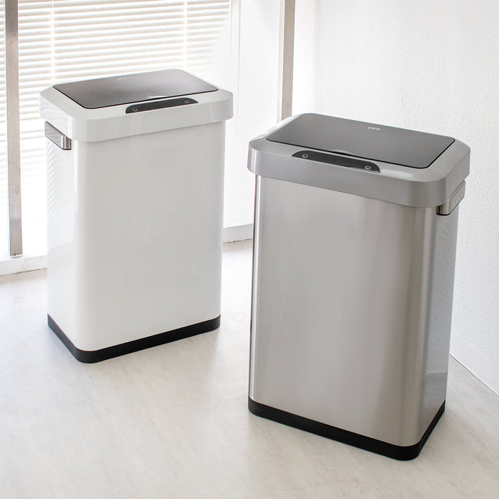 EKOゴミ箱45Lホライゾンセンサービンステンレス