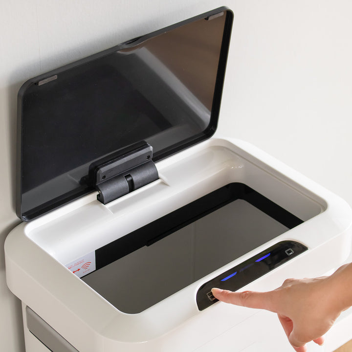 EKOゴミ箱45Lホライゾンセンサービンステンレス