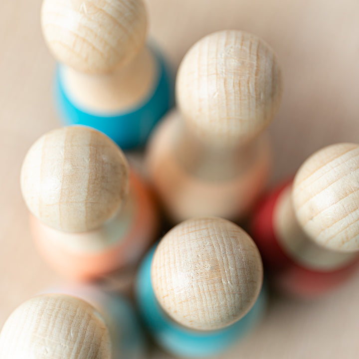 おもちゃベビーBOWLINGSETS木製北欧知育玩具