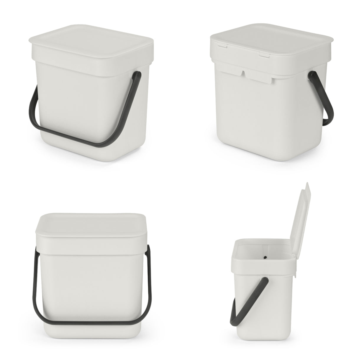 ブラバンシア ゴミ箱 ダストボックス フタ付 ソート&ゴー コンパクト 12L グリーン 129803 ブラバンシア ゴミ箱 ダストボックス フタ付 ソート\u0026ゴー コンパクト