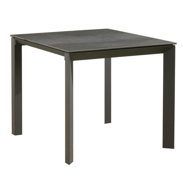 ダイニングテーブル幅90cmセラミックグラナダスチール脚