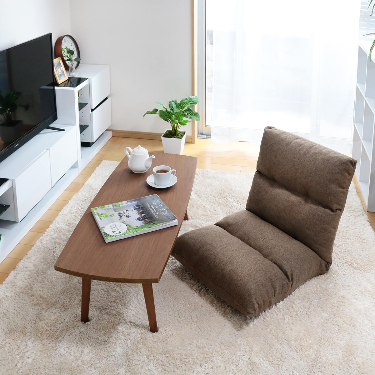 【大特価‼️】 座椅子 幅47cm リクライニング 14段階 高反発 ウレタン 座椅子 幅47cm リクライニング 14段階 高反発 ウレタン