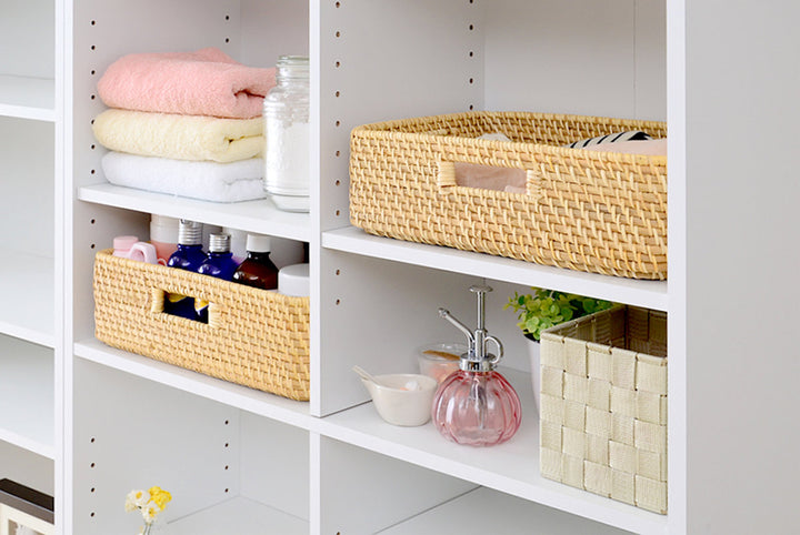 本棚幅88cmハイタイプブックシェルフ多目的収納